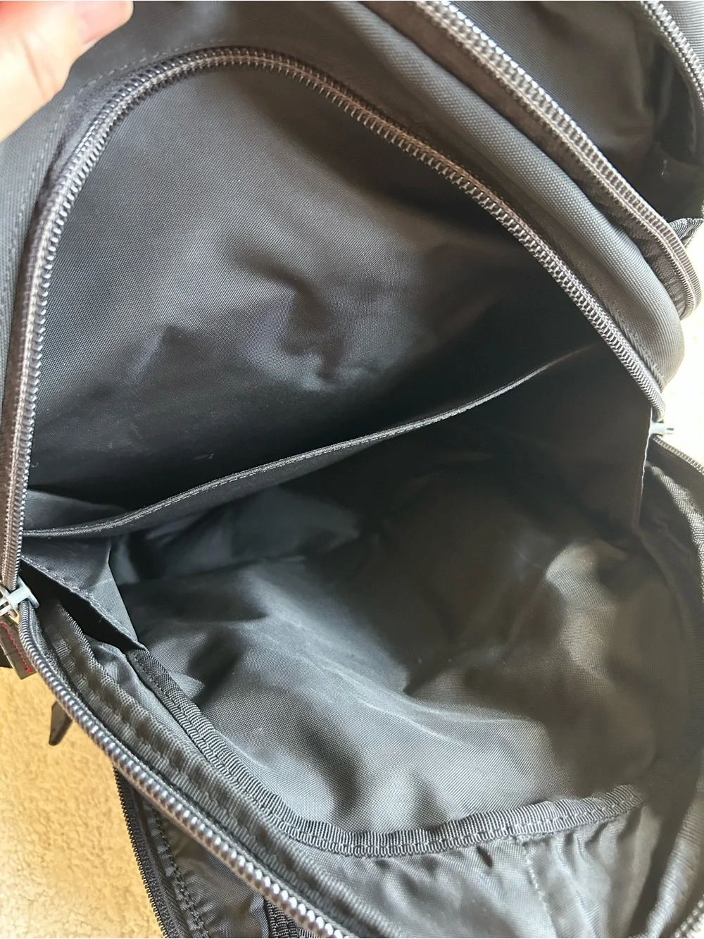 Victorinox Black Compact Tactical Backpack Unisex in Used Condition